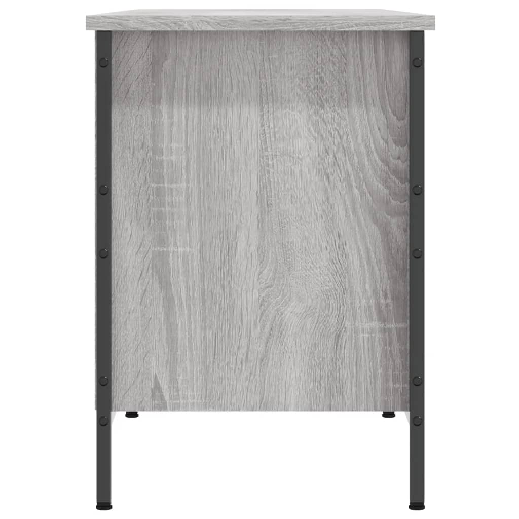 Schuhregal Grau Sonoma 131x35x50 cm Holzwerkstoff - Premium Schuhregale & -schränke - Just €85.87! Shop now at homesales4u