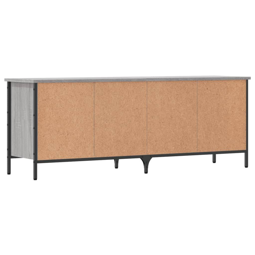Schuhregal Grau Sonoma 131x35x50 cm Holzwerkstoff - Premium Schuhregale & -schränke - Just €85.87! Shop now at homesales4u