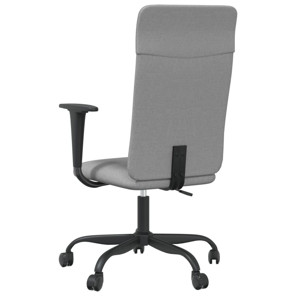 Bürostuhl Höhenverstellbar Hellgrau Stoff - Premium Bürostühle - Just €96.58! Shop now at homesales4u