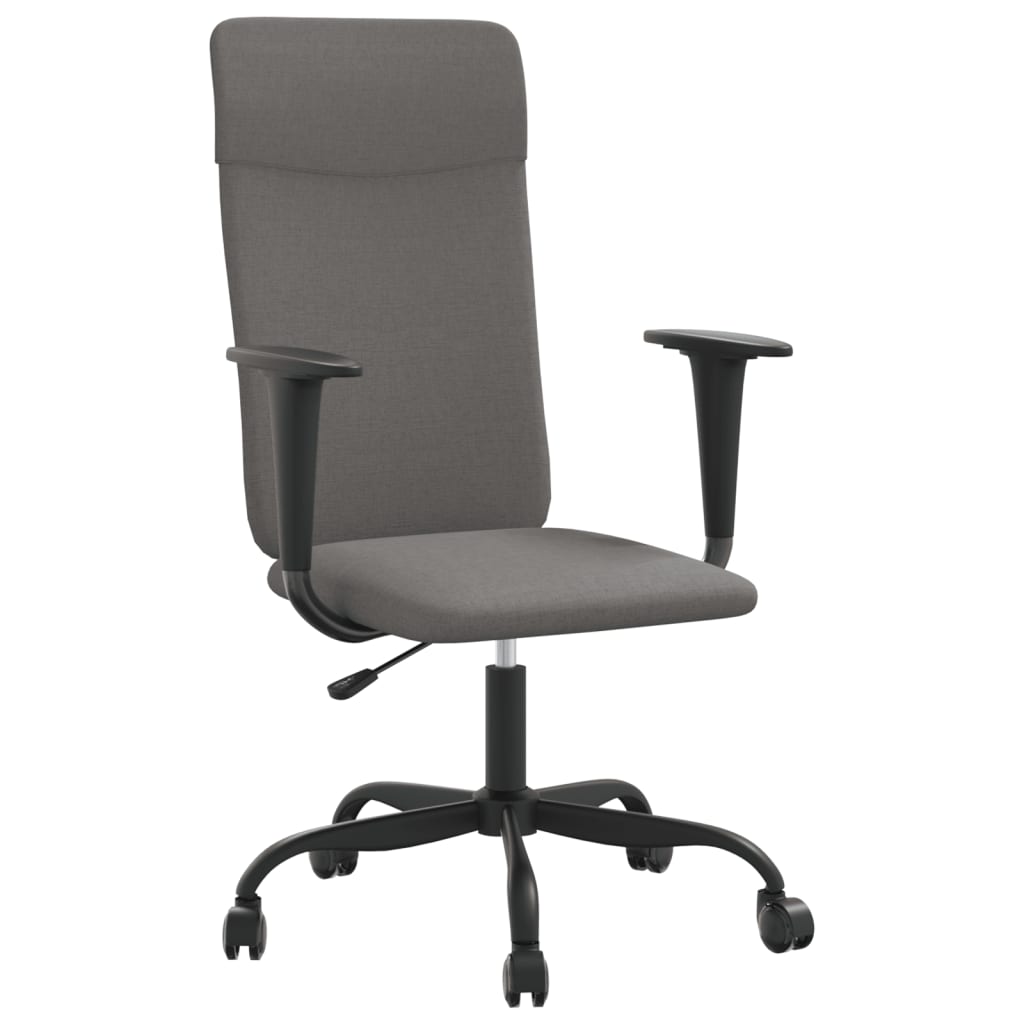 Bürostuhl Höhenverstellbar Dunkelgrau Stoff - Premium Bürostühle - Just €109.67! Shop now at homesales4u