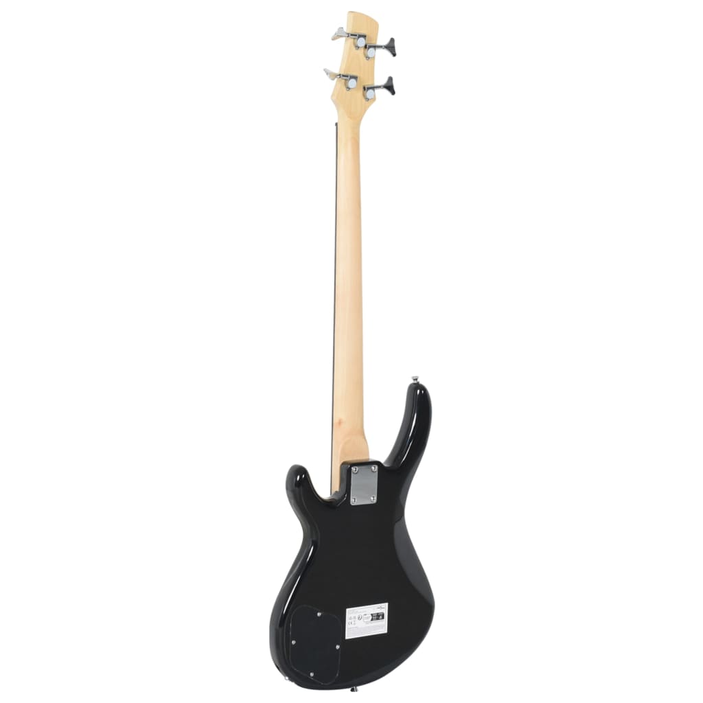 E-Bass für Anfänger mit Tasche Braun und Schwarz 4/4 46" - Premium Gitarren - Just €208.77! Shop now at homesales4u