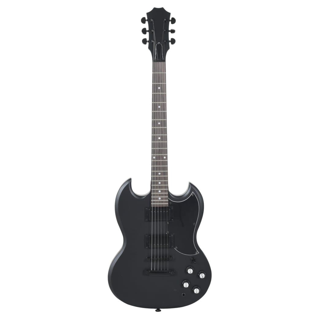 E-Gitarre für Anfänger mit Tasche Schwarz 4/4 39" - Premium Gitarren - Just €210.65! Shop now at homesales4u