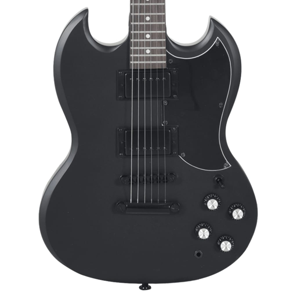 E-Gitarre für Anfänger mit Tasche Schwarz 4/4 39" - Premium Gitarren - Just €210.65! Shop now at homesales4u