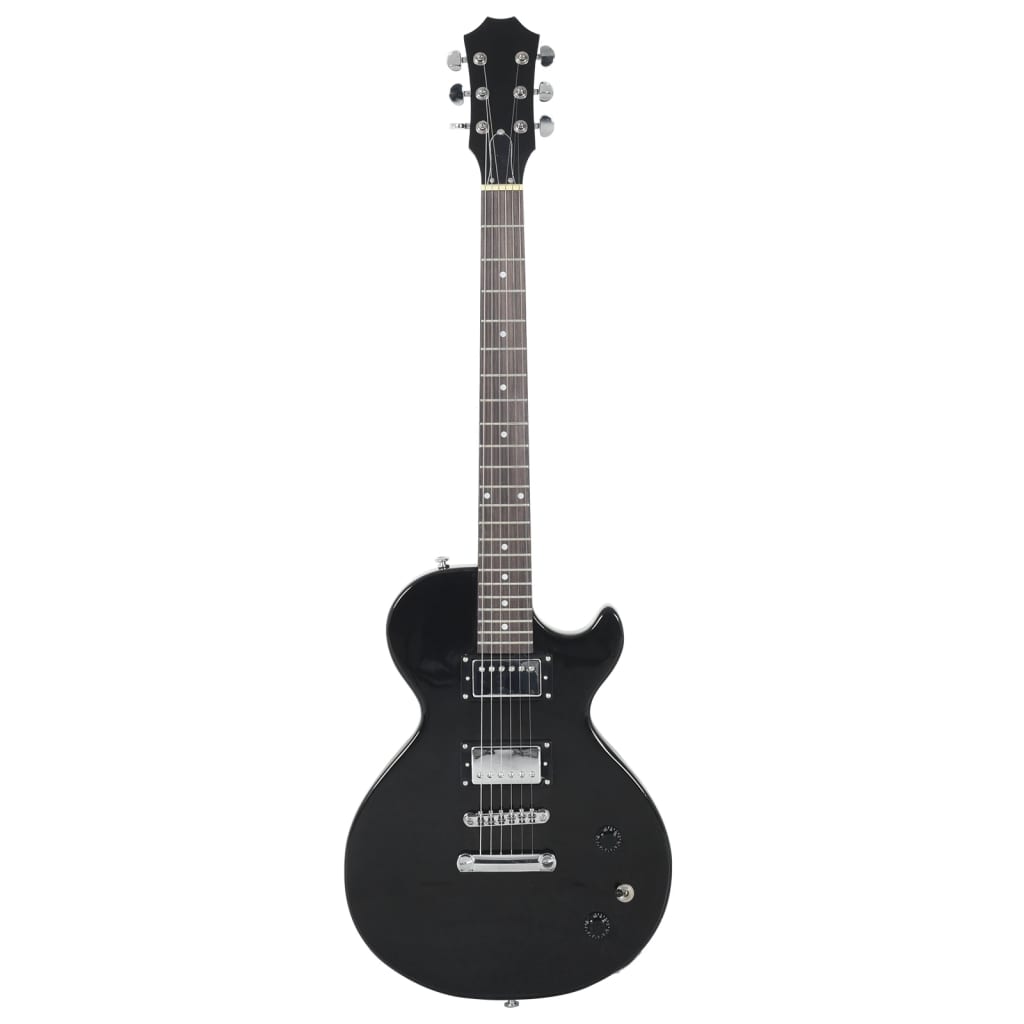E-Gitarre für Anfänger mit Tasche Schwarz 4/4 39" - Premium Gitarren - Just €211.78! Shop now at homesales4u