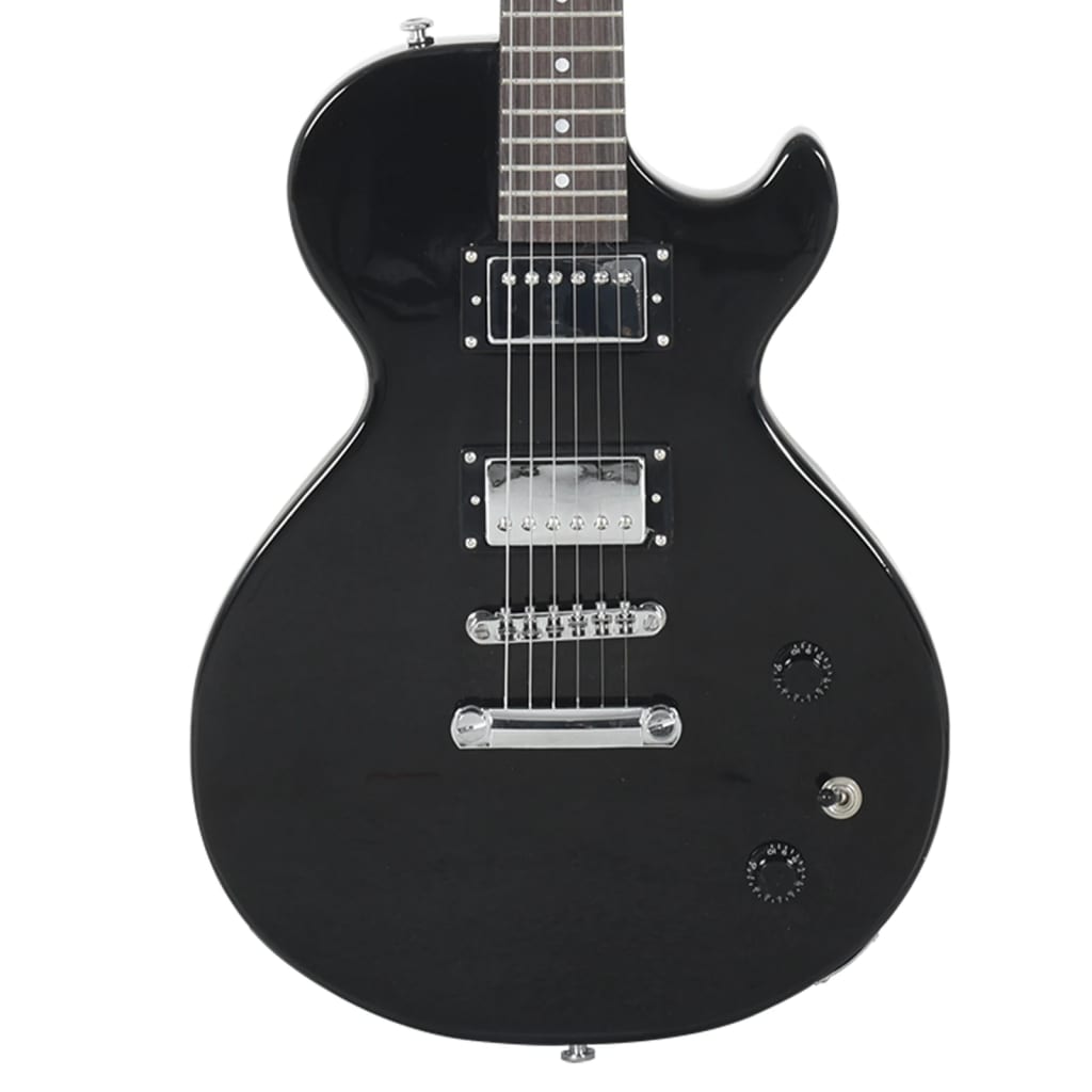 E-Gitarre für Anfänger mit Tasche Schwarz 4/4 39" - Premium Gitarren - Just €211.78! Shop now at homesales4u