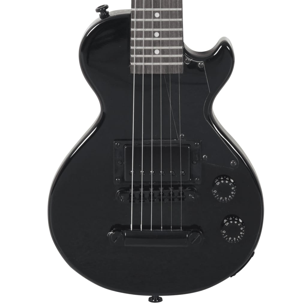 E-Gitarre für Kinder mit Tasche Schwarz 3/4 30" - Premium Gitarren - Just €181.96! Shop now at homesales4u