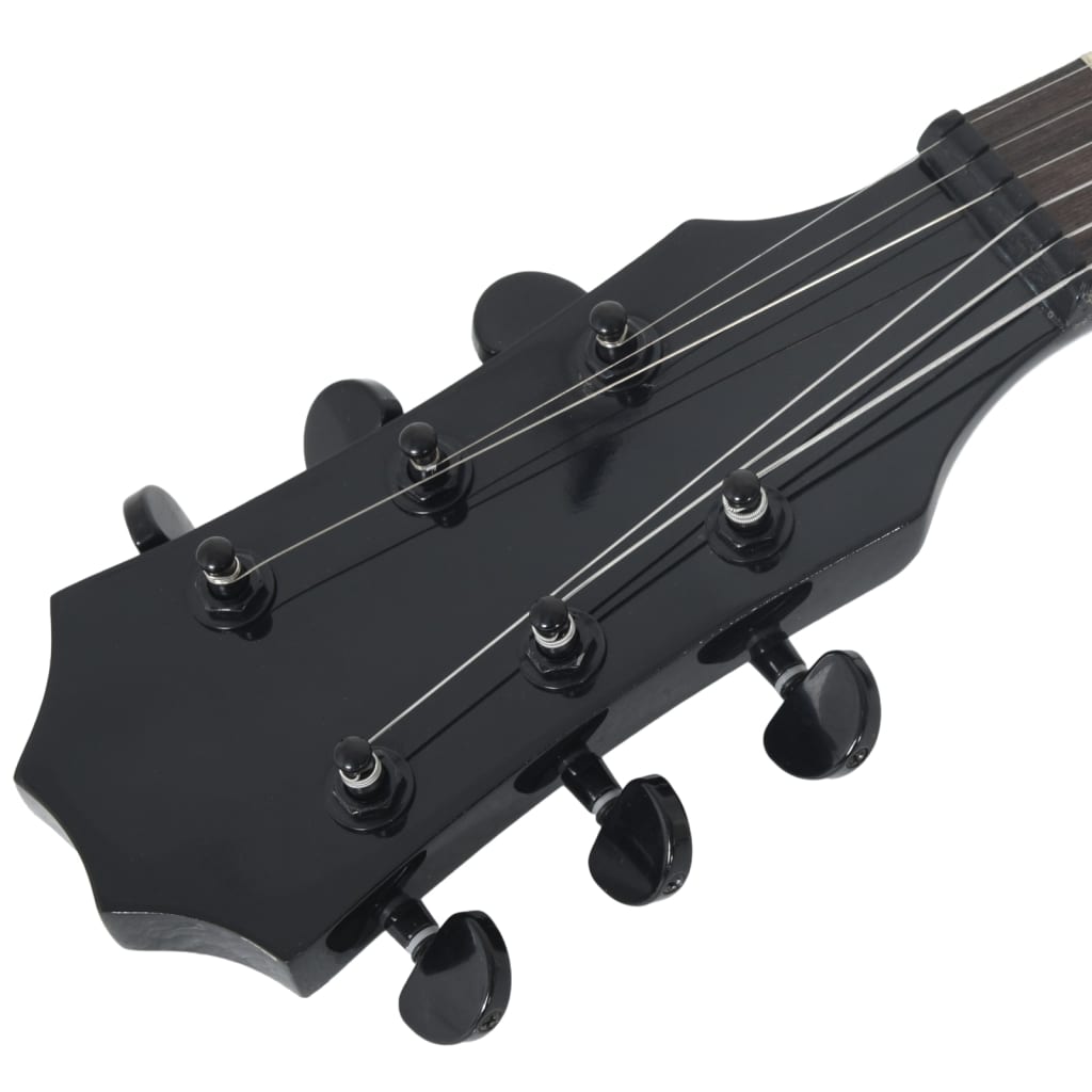 E-Gitarre für Kinder mit Tasche Schwarz 3/4 30" - Premium Gitarren - Just €181.96! Shop now at homesales4u