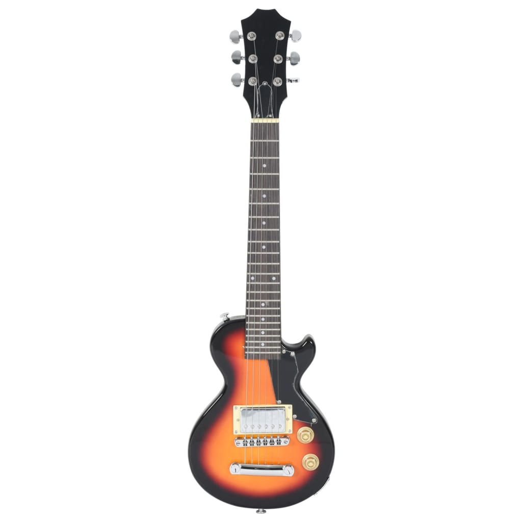 E-Gitarre für Kinder mit Tasche Braun und Schwarz 3/4 30" - Premium Gitarren - Just €183.21! Shop now at homesales4u