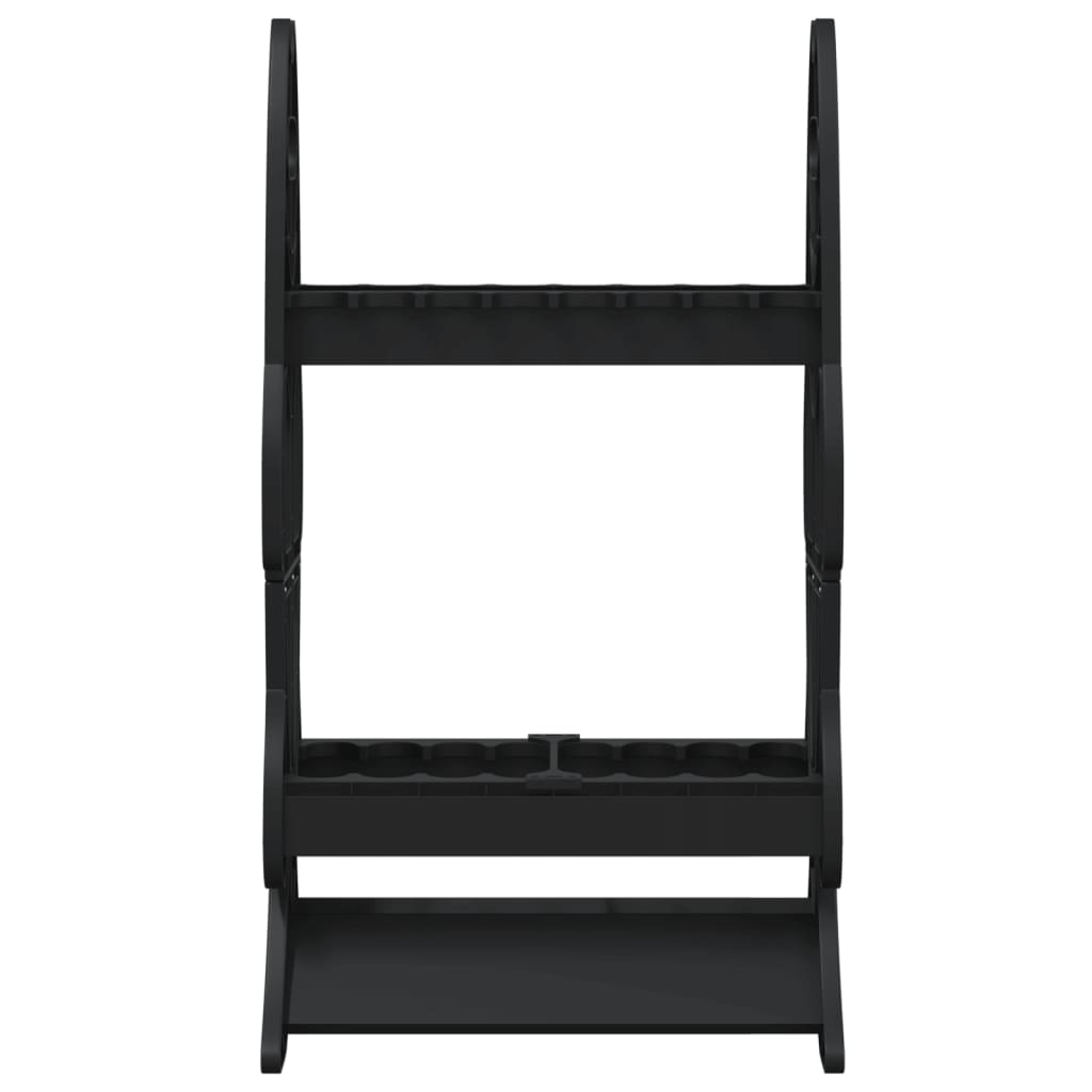 Rutenständer für 16 Angelruten Schwarz - Premium Angelrutenhalter und -ständer - Just €50.24! Shop now at homesales4u
