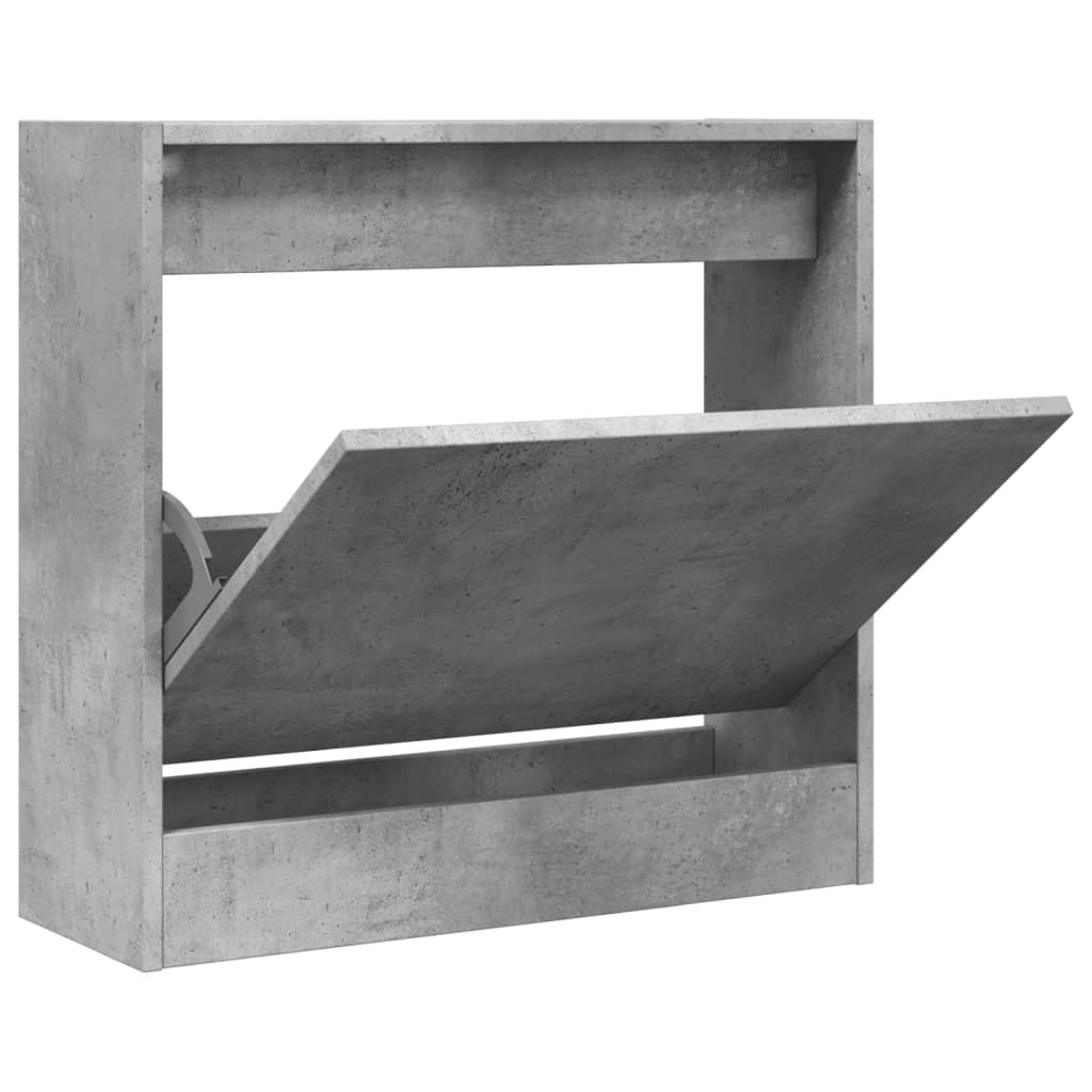Schuhschrank Betongrau 60x21x57 cm Holzwerkstoff - Premium Schuhregale & -schränke - Just €55.83! Shop now at homesales4u