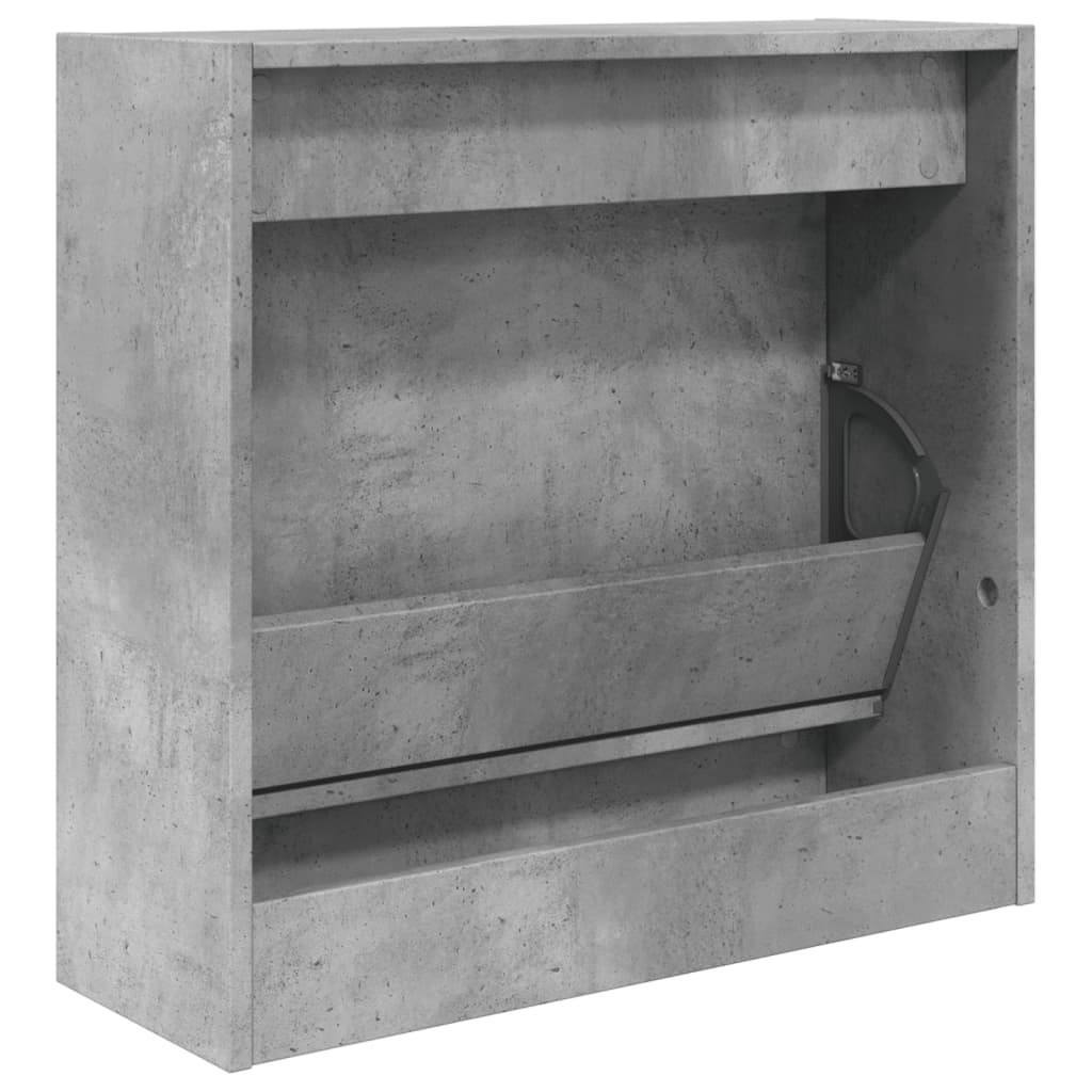 Schuhschrank Betongrau 60x21x57 cm Holzwerkstoff - Premium Schuhregale & -schränke - Just €55.83! Shop now at homesales4u
