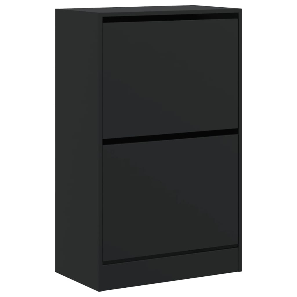 Schuhschrank Schwarz 60x34x96,5 cm Holzwerkstoff - Premium Schuhregale & -schränke - Just €110.39! Shop now at homesales4u