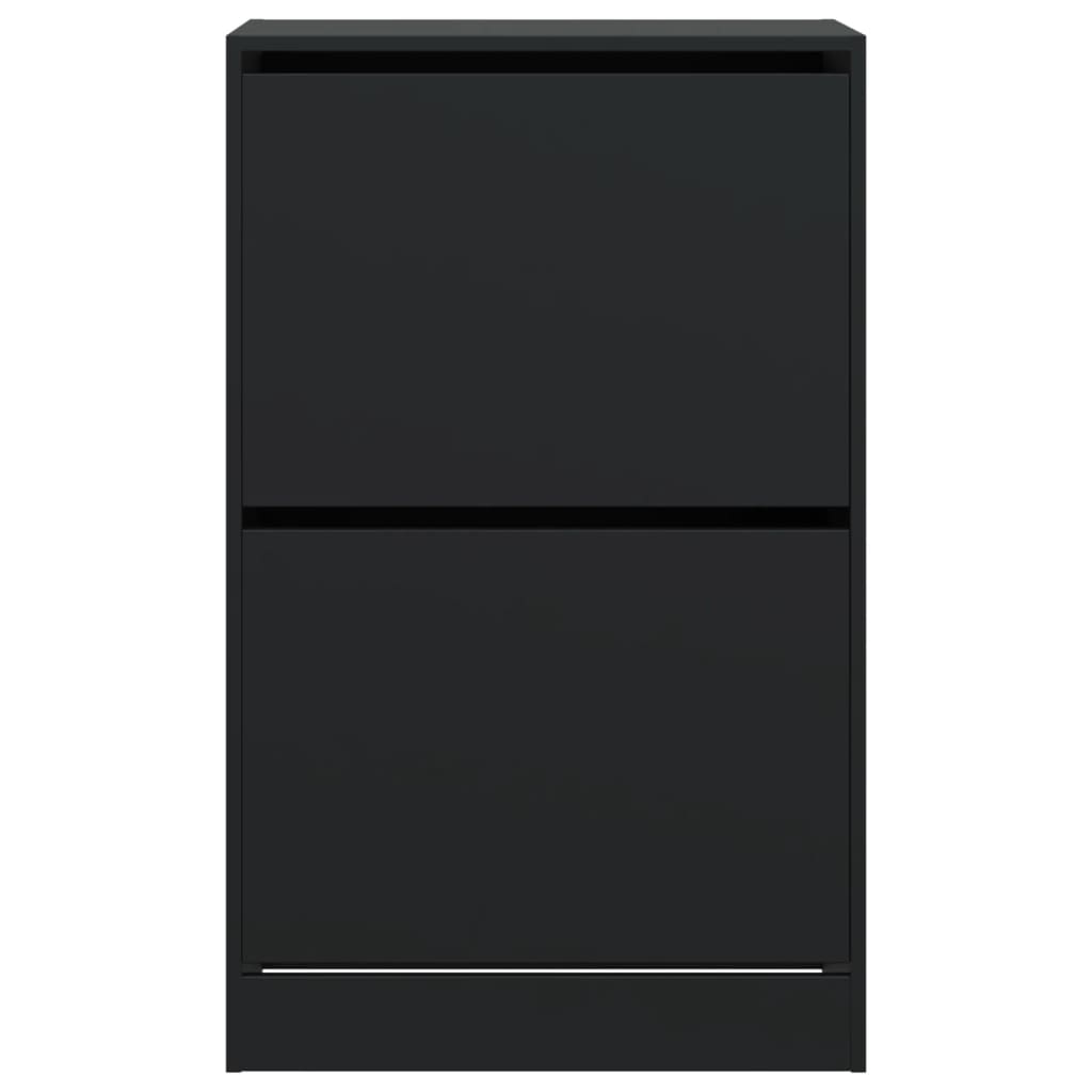 Schuhschrank Schwarz 60x34x96,5 cm Holzwerkstoff - Premium Schuhregale & -schränke - Just €110.39! Shop now at homesales4u
