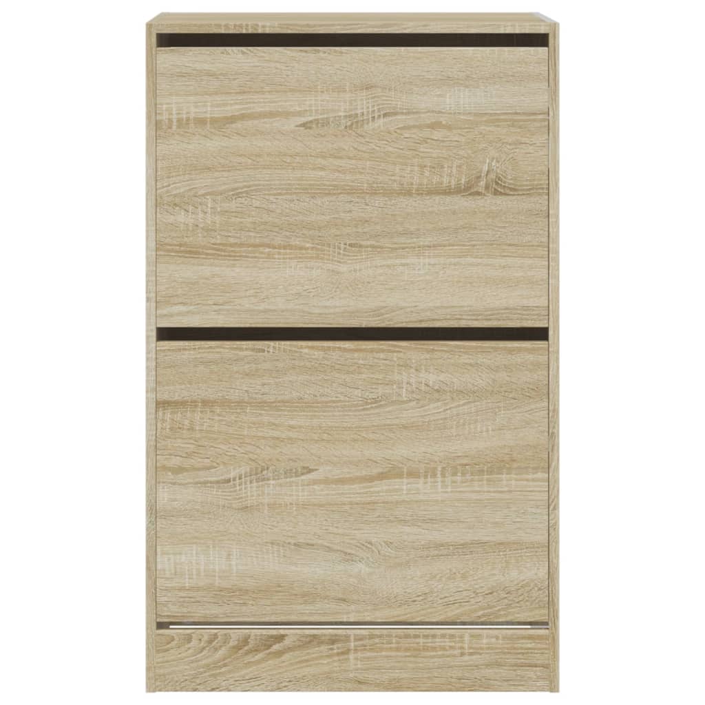 Schuhschrank Sonoma-Eiche 60x34x96,5 cm Holzwerkstoff - Premium Schuhregale & -schränke - Just €89.10! Shop now at homesales4u