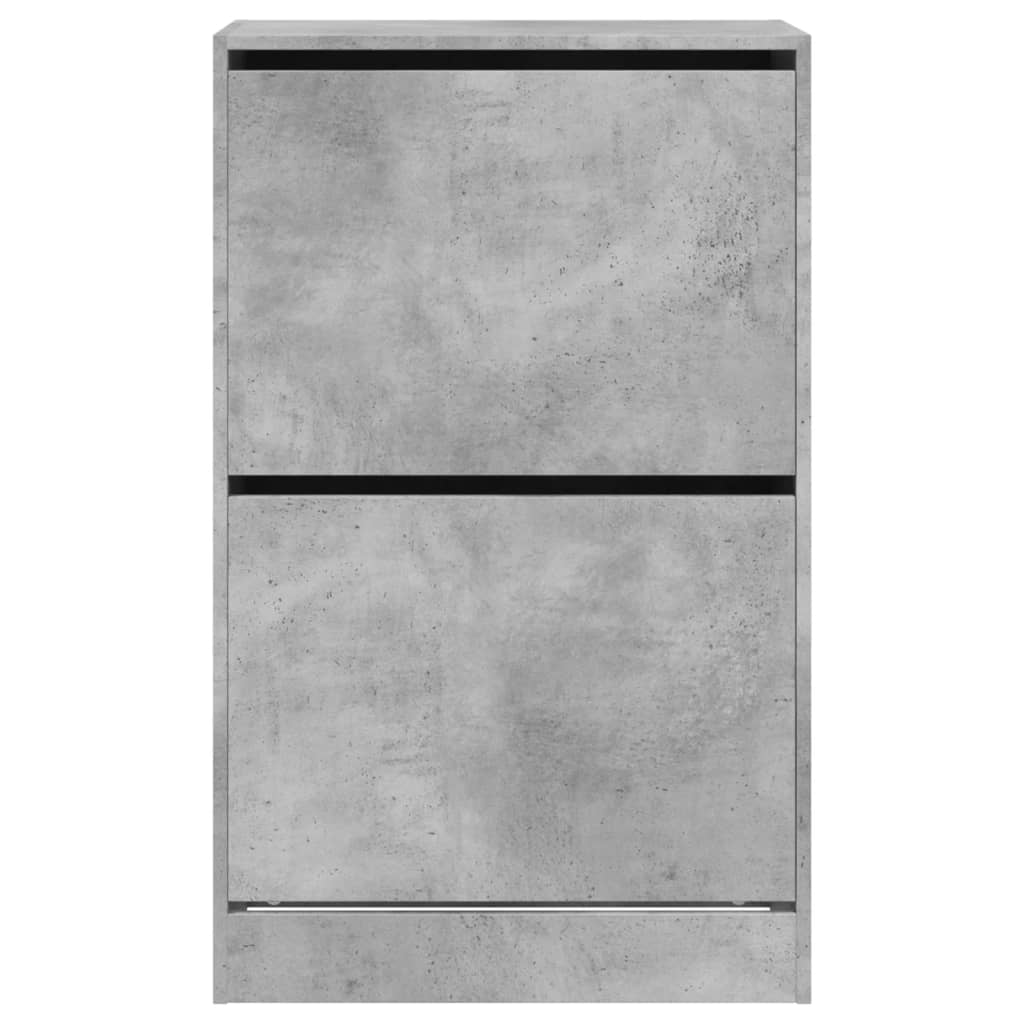 Schuhschrank Betongrau 60x34x96,5 cm Holzwerkstoff - Premium Schuhregale & -schränke - Just €91.61! Shop now at homesales4u