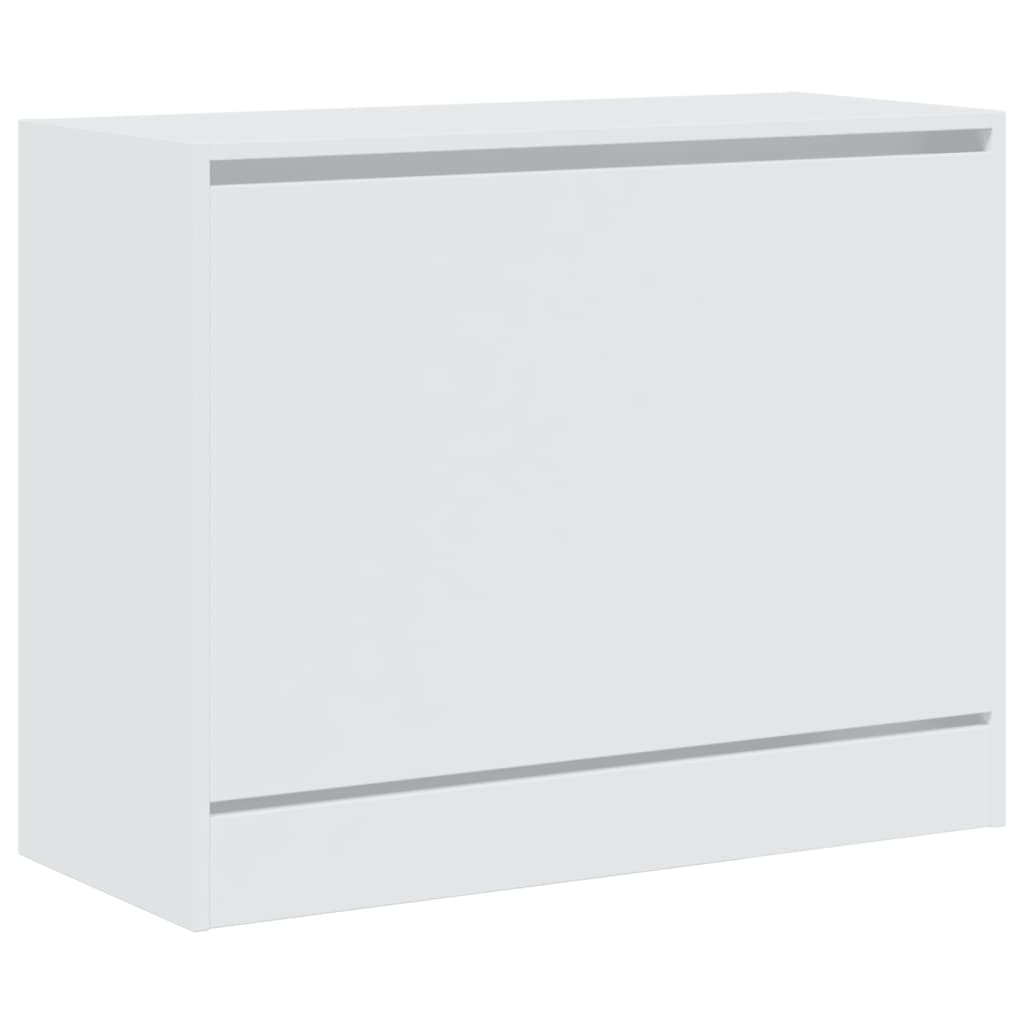 Schuhschrank Weiß 80x34x63 cm Holzwerkstoff - Premium Schuhregale & -schränke - Just €73.27! Shop now at homesales4u