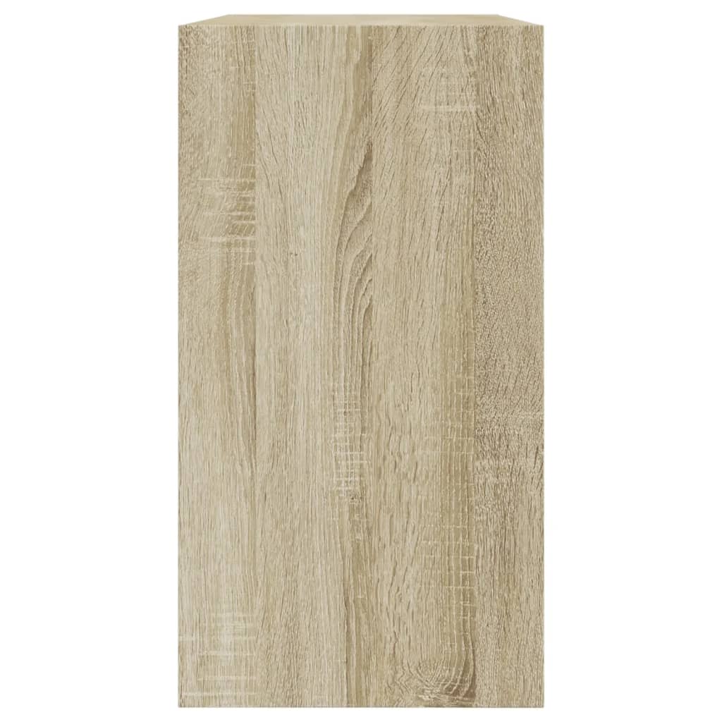 Schuhschrank Sonoma-Eiche 80x34x63 cm Holzwerkstoff - Premium Schuhregale & -schränke - Just €70.09! Shop now at homesales4u