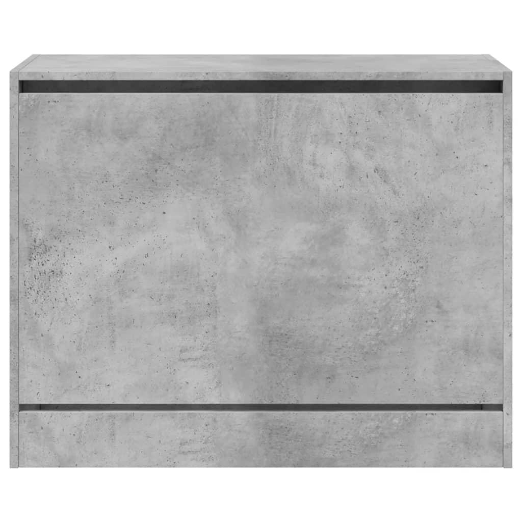 Schuhschrank Betongrau 80x34x63 cm Holzwerkstoff - Premium Schuhregale & -schränke - Just €69.99! Shop now at homesales4u