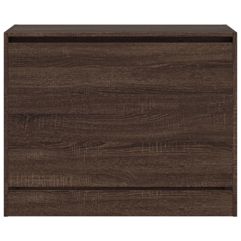 Schuhschrank Braun Eichen-Optik 80x34x63 cm Holzwerkstoff - Premium Schuhregale & -schränke - Just €111.34! Shop now at homesales4u