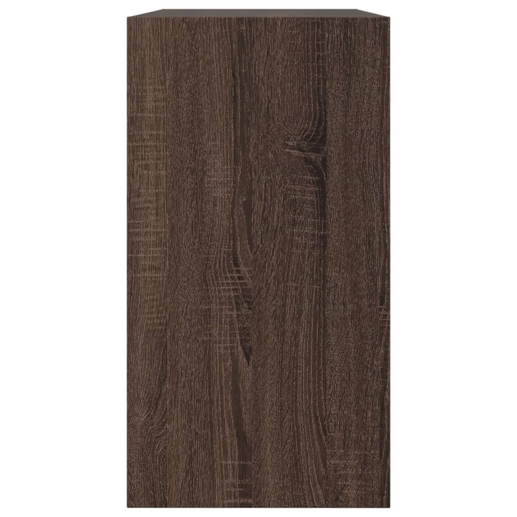 Schuhschrank Braun Eichen-Optik 80x34x63 cm Holzwerkstoff - Premium Schuhregale & -schränke - Just €111.34! Shop now at homesales4u
