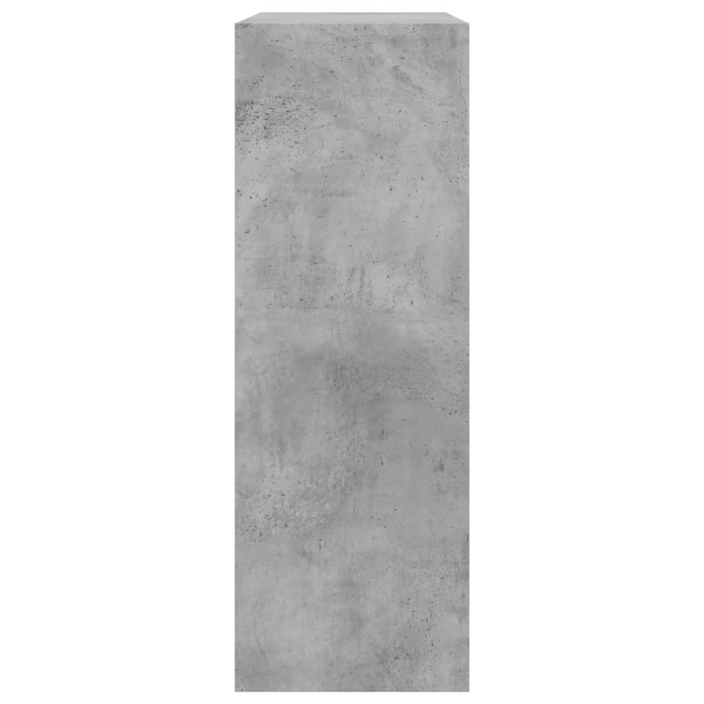 Schuhschrank Betongrau 80x34x96,5 cm Holzwerkstoff - Premium Schuhregale & -schränke - Just €109.32! Shop now at homesales4u