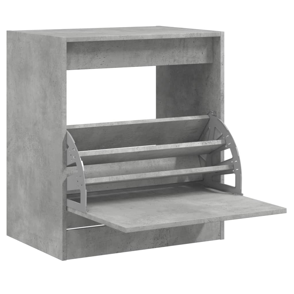Schuhschrank Betongrau 60x42x69 cm Holzwerkstoff - Premium Schuhregale & -schränke - Just €70.01! Shop now at homesales4u