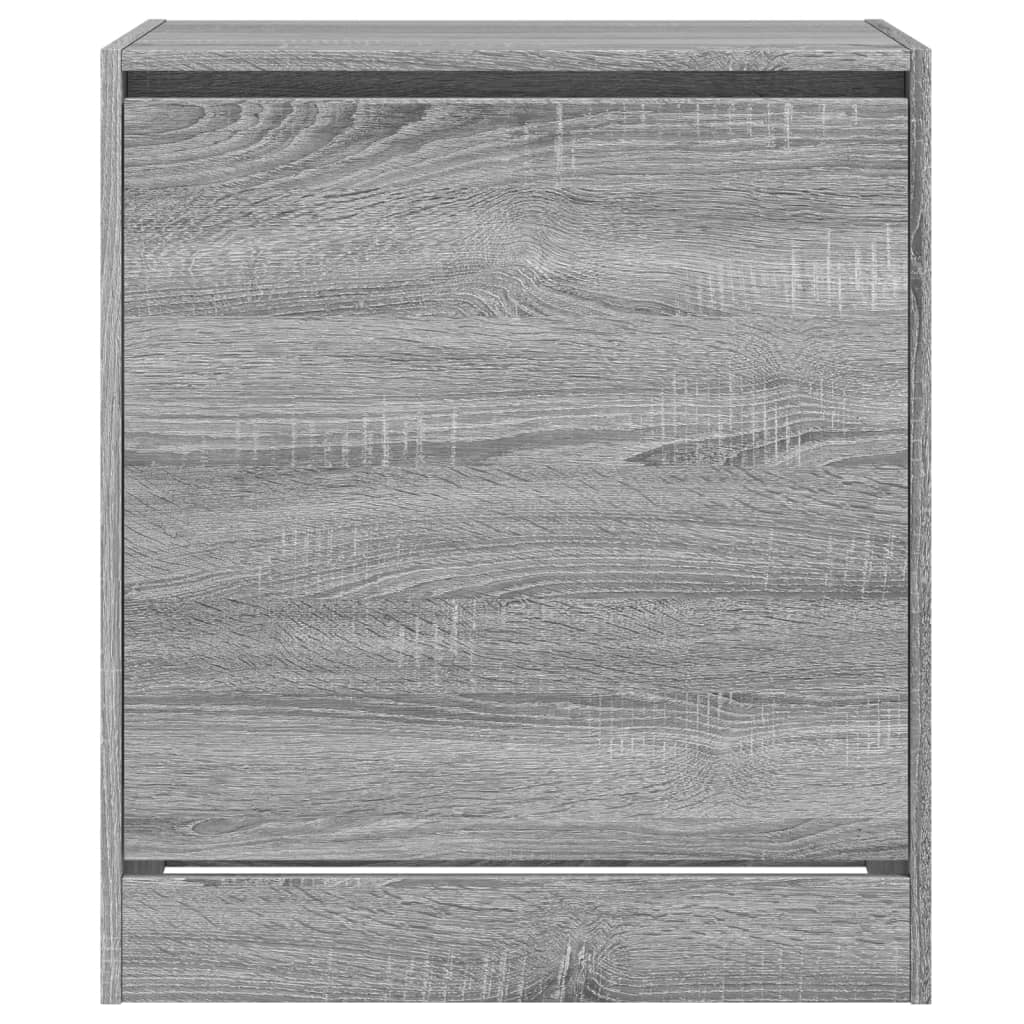 Schuhschrank Grau Sonoma 60x42x69 cm Holzwerkstoff - Premium Schuhregale & -schränke - Just €72.22! Shop now at homesales4u