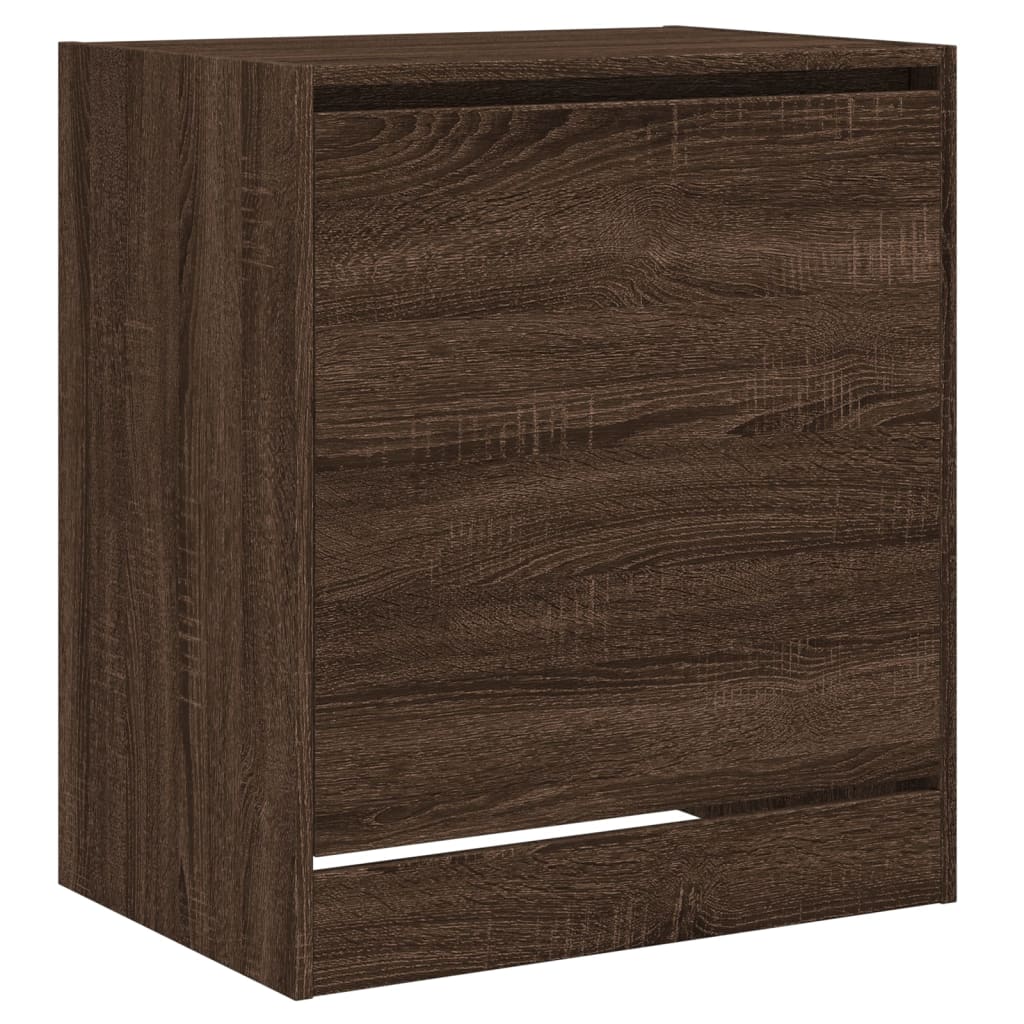 Schuhschrank Braun Eichen-Optik 60x42x69 cm Holzwerkstoff - Premium Schuhregale & -schränke - Just €64.28! Shop now at homesales4u