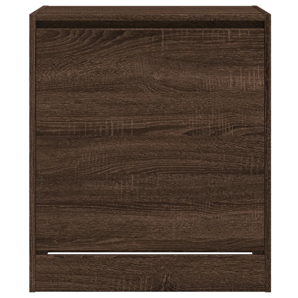 Schuhschrank Braun Eichen-Optik 60x42x69 cm Holzwerkstoff - Premium Schuhregale & -schränke - Just €64.28! Shop now at homesales4u