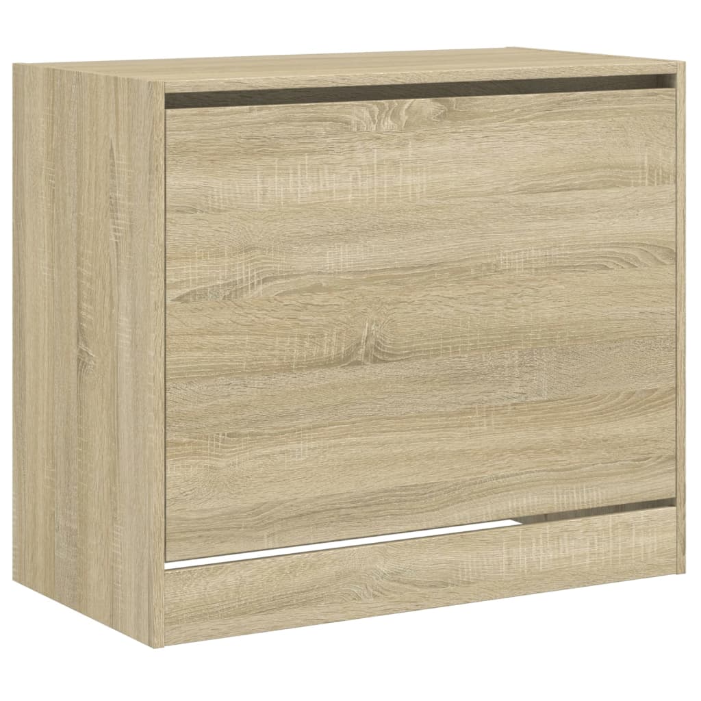 Schuhschrank Sonoma-Eiche 80x42x69 cm Holzwerkstoff - Premium Schuhregale & -schränke - Just €77.69! Shop now at homesales4u