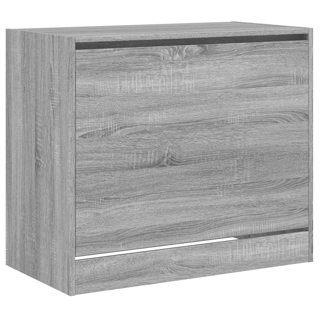 Schuhschrank Grau Sonoma 80x42x69 cm Holzwerkstoff - Premium Schuhregale & -schränke - Just €80.23! Shop now at homesales4u