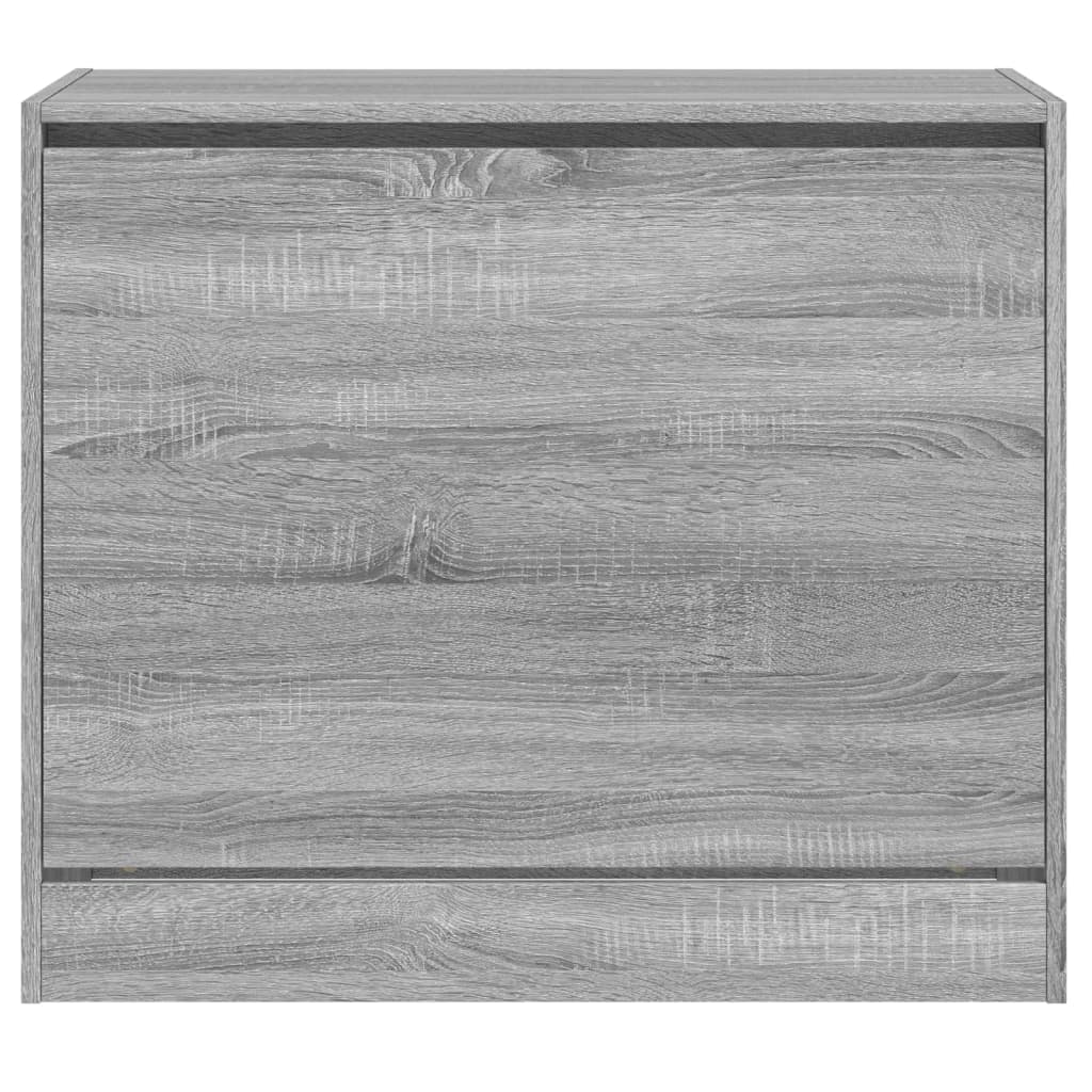 Schuhschrank Grau Sonoma 80x42x69 cm Holzwerkstoff - Premium Schuhregale & -schränke - Just €80.23! Shop now at homesales4u