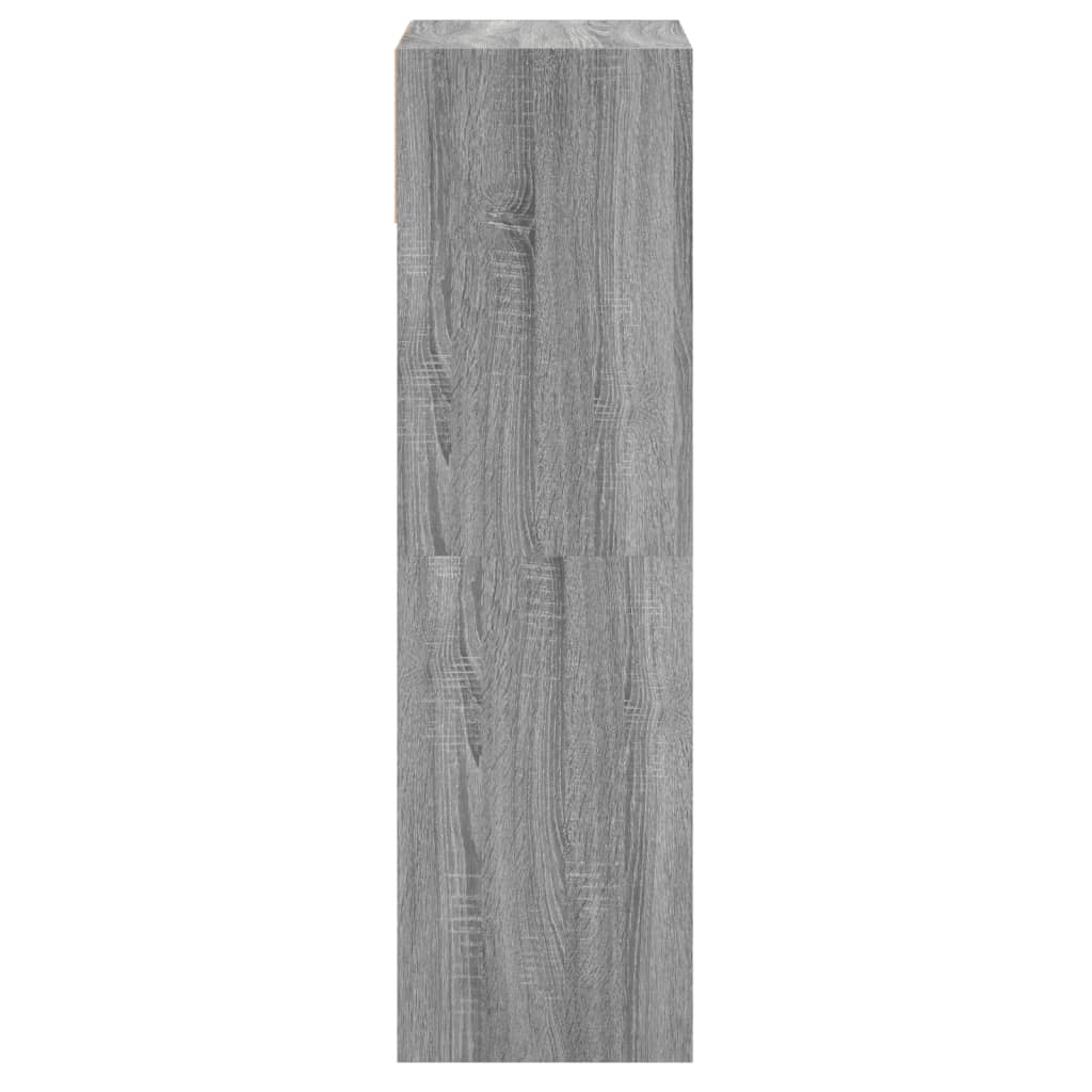 Schuhschrank Grau Sonoma 60x34x116 cm Holzwerkstoff - Premium Schuhregale & -schränke - Just €108.74! Shop now at homesales4u