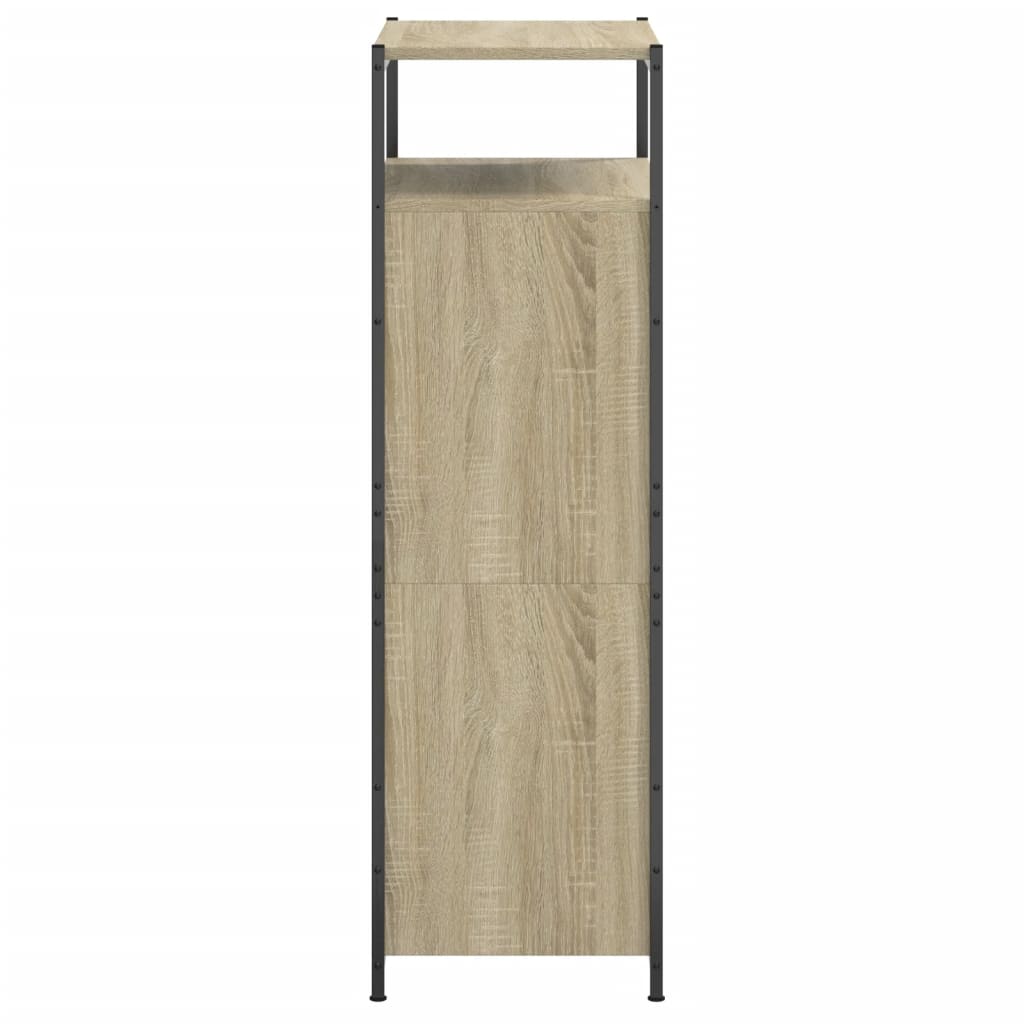 Schuhschrank Sonoma-Eiche 60x34x112 cm Holzwerkstoff - Premium Schuhregale & -schränke - Just €98.35! Shop now at homesales4u