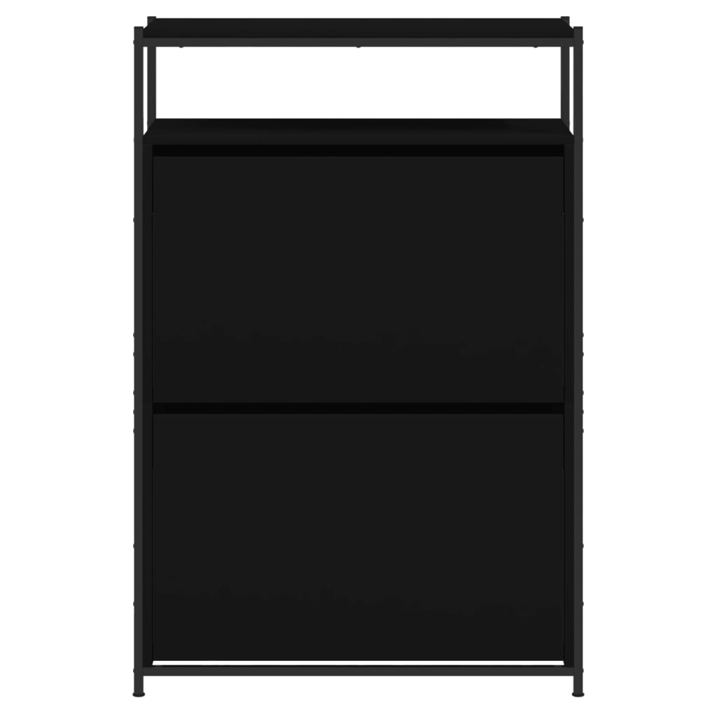 Schuhschrank Schwarz 75x34x112 cm Holzwerkstoff - Premium Schuhregale & -schränke - Just €132.11! Shop now at homesales4u