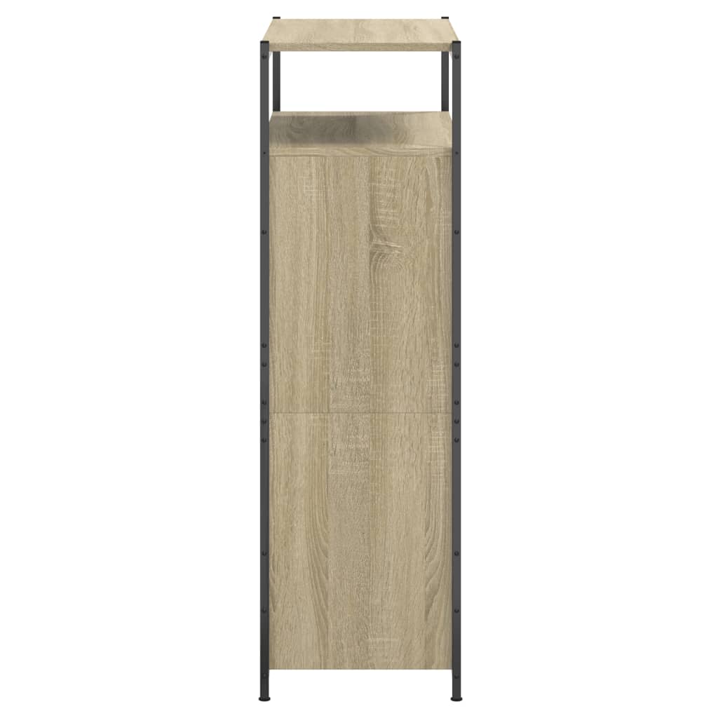Schuhschrank Sonoma-Eiche 75x34x112 cm Holzwerkstoff - Premium Schuhregale & -schränke - Just €117.06! Shop now at homesales4u