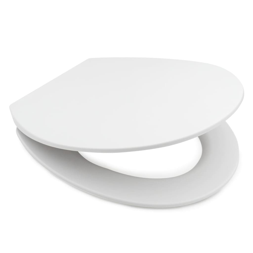 WC-Sitz Memphis mit Absenkautomatik Weiß Matt - Premium Toilettensitze  - Just €84.36! Shop now at homesales4u
