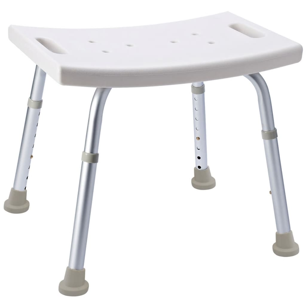 Duschhocker Weiß 150 kg A00601101 - Premium Duschbänke & -sitze  - Just €112.66! Shop now at homesales4u