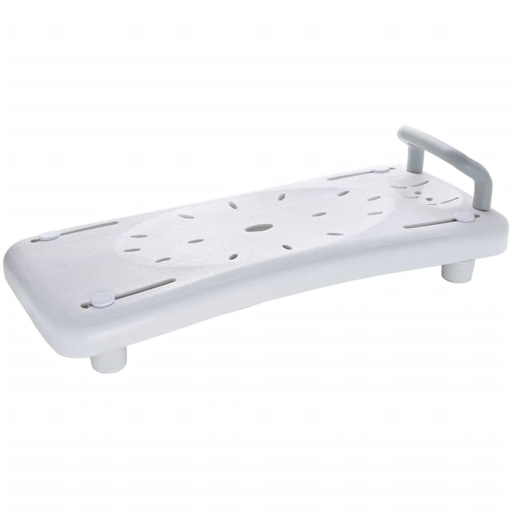 Badewannenbrett Badewannensitz mit Haltegriff Weiß A0040101 - Premium Duschbänke & -sitze  - Just €108.66! Shop now at homesales4u