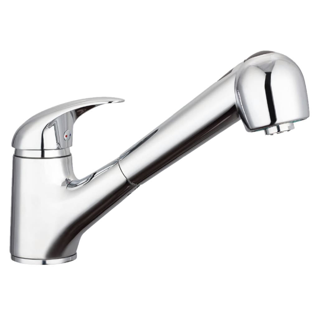 SCHÜTTE Spültischarmatur mit Ausziehbarer Brause ALBATROS Chrom - Premium Armaturen  - Just €134.49! Shop now at homesales4u