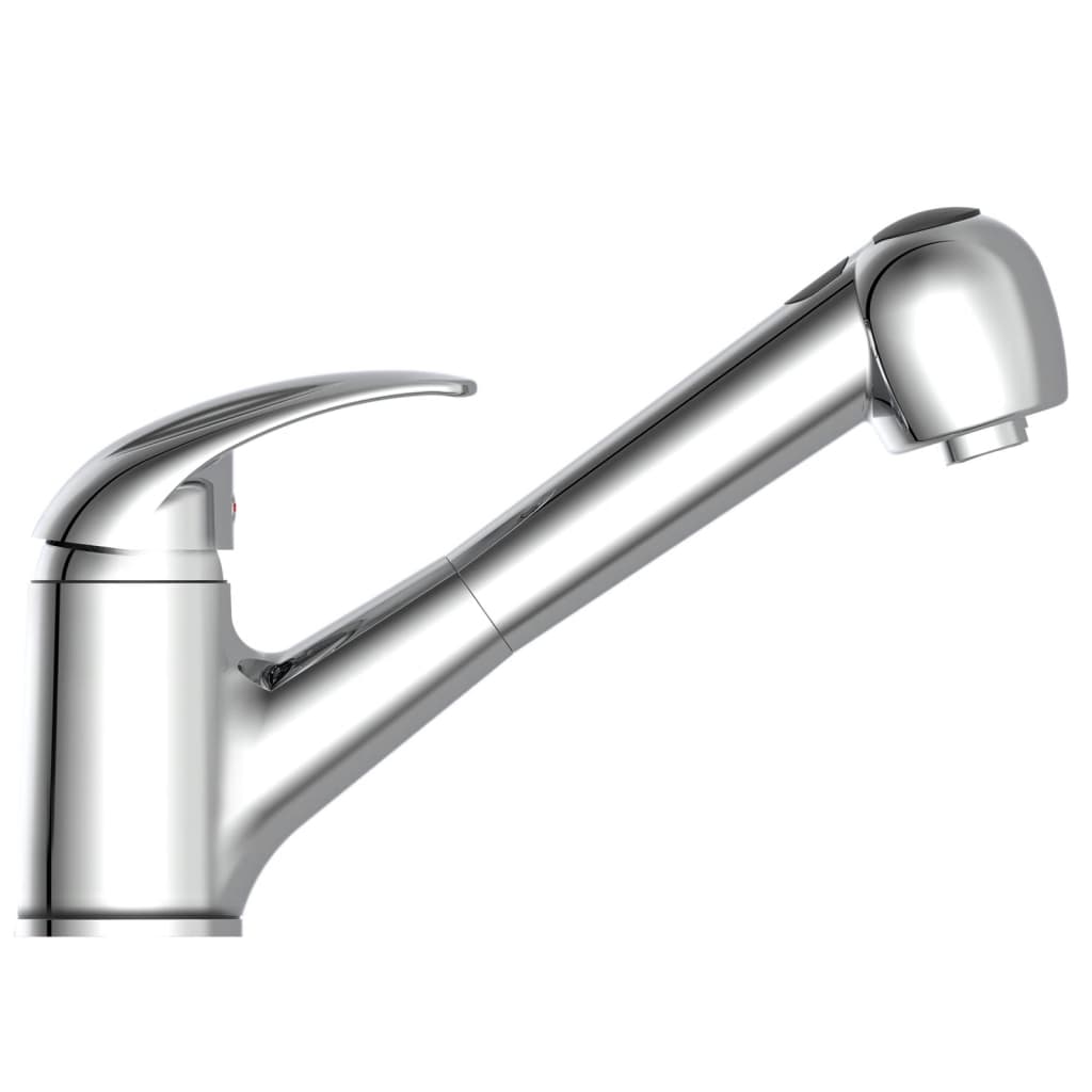 SCHÜTTE Spültischarmatur mit Ausziehbarer Brause ALBATROS Chrom - Premium Armaturen  - Just €134.49! Shop now at homesales4u