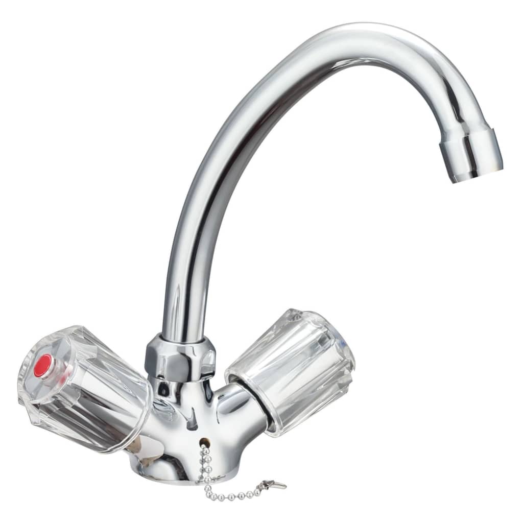SCHÜTTE 2-Griff-Waschtischarmatur SAVINO Chrom - Premium Armaturen  - Just €57.45! Shop now at homesales4u