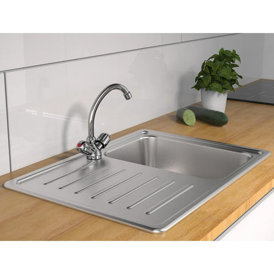 SCHÜTTE Zweigriff-Spültischarmatur PERUZZI Niederdruck Chrom - Premium Armaturen  - Just €66.90! Shop now at homesales4u