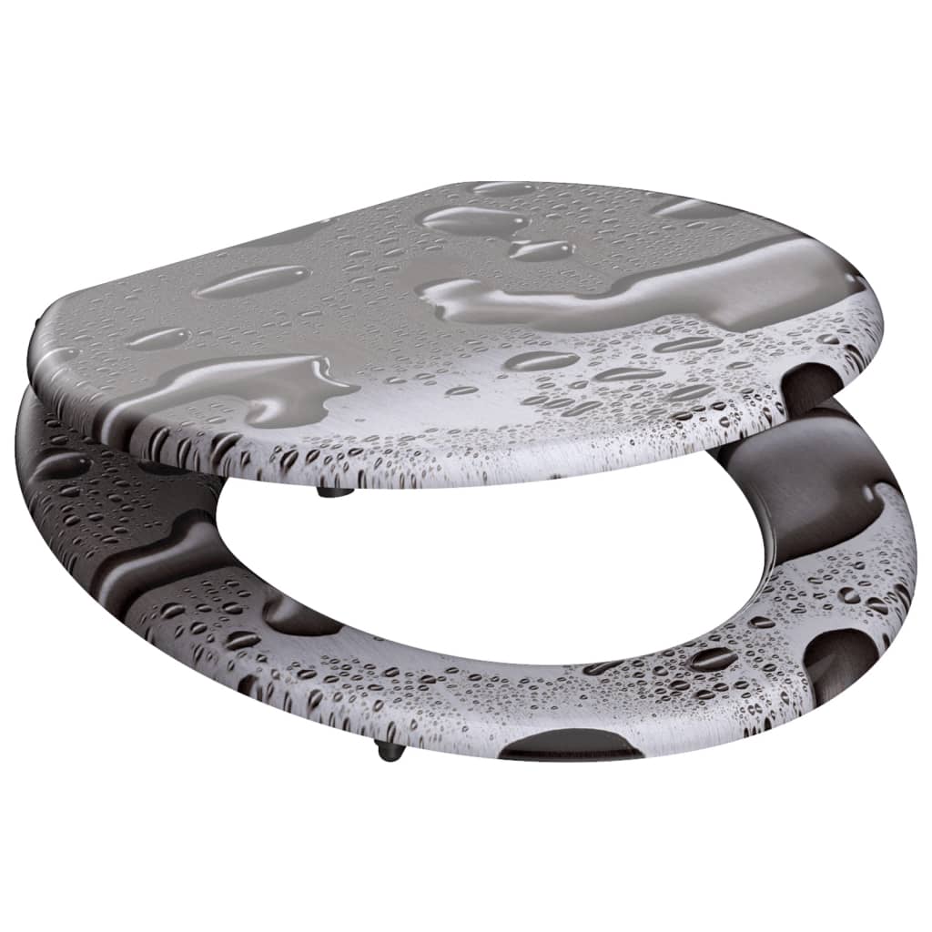 SCHÜTTE WC-Sitz GREY STEEL MDF - Premium Toilettensitze  - Just €63.10! Shop now at homesales4u