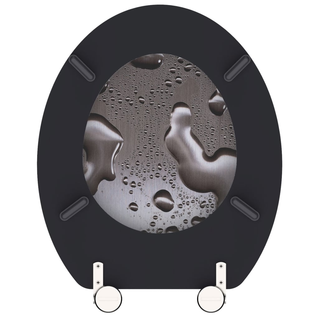 SCHÜTTE WC-Sitz GREY STEEL MDF - Premium Toilettensitze  - Just €63.10! Shop now at homesales4u