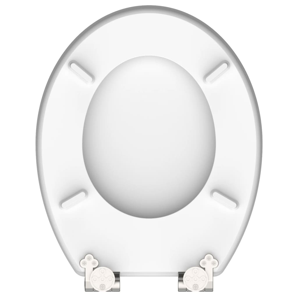 SCHÜTTE WC-Sitz mit Absenkautomatik GREY STEEL Hochglanz MDF - Premium Toilettensitze  - Just €83.87! Shop now at homesales4u