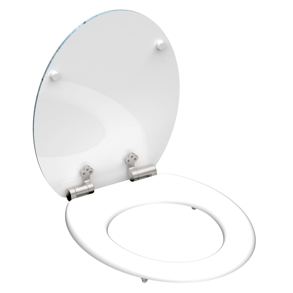 SCHÜTTE WC-Sitz mit Absenkautomatik SHELL HEART Hochglanz MDF - Premium Toilettensitze  - Just €75.79! Shop now at homesales4u