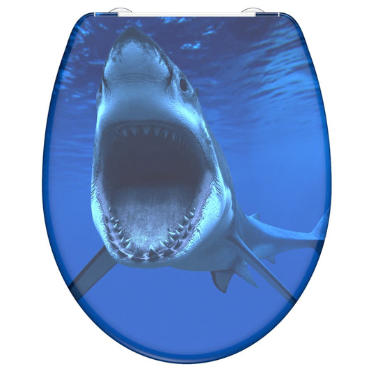 SCHÜTTE Toilettensitz SHARK mit Absenkautomatik Schnellverschluss - Premium Toilettensitze  - Just €58.62! Shop now at homesales4u