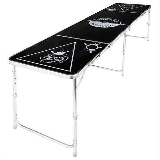 Beer-Pong-Klapptisch Höhenverstellbar Schwarz - Premium Bierpong-Tische  - Just €130.88! Shop now at homesales4u