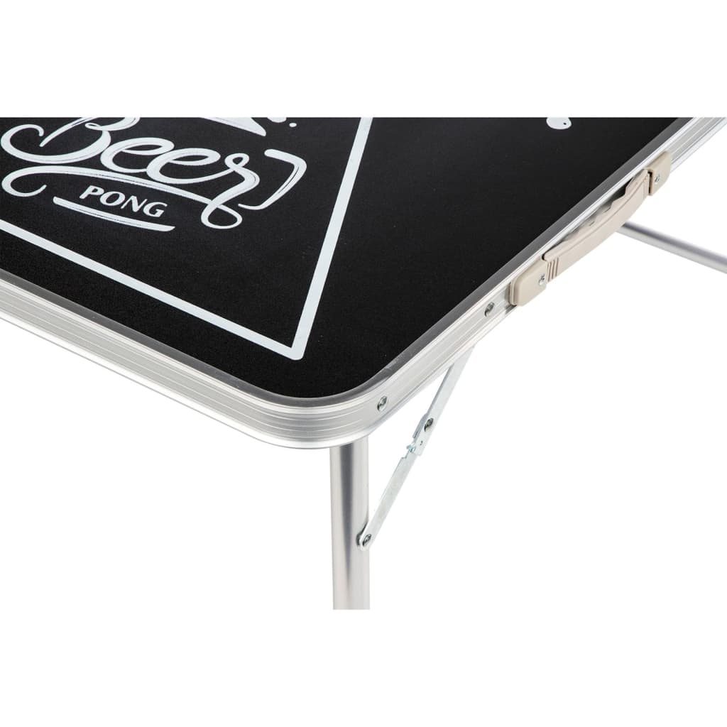 Beer-Pong-Klapptisch Höhenverstellbar Schwarz - Premium Bierpong-Tische  - Just €130.88! Shop now at homesales4u